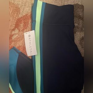 NWT, Athleta leggings, Size L